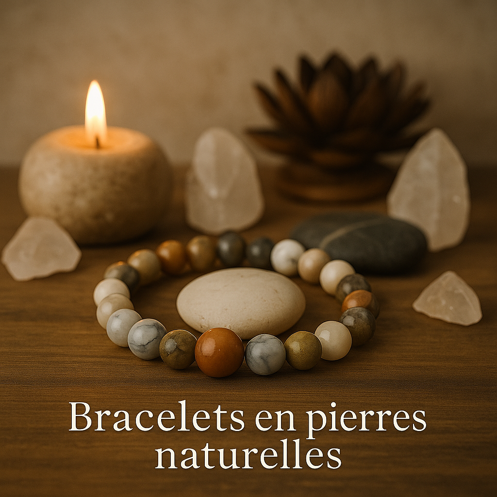 🪨 Bracelet pierres naturelles
