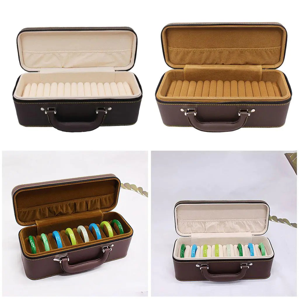 Présentoir à Bracelets Tressés – Boîte de Rangement Élégante (2 Coloris)