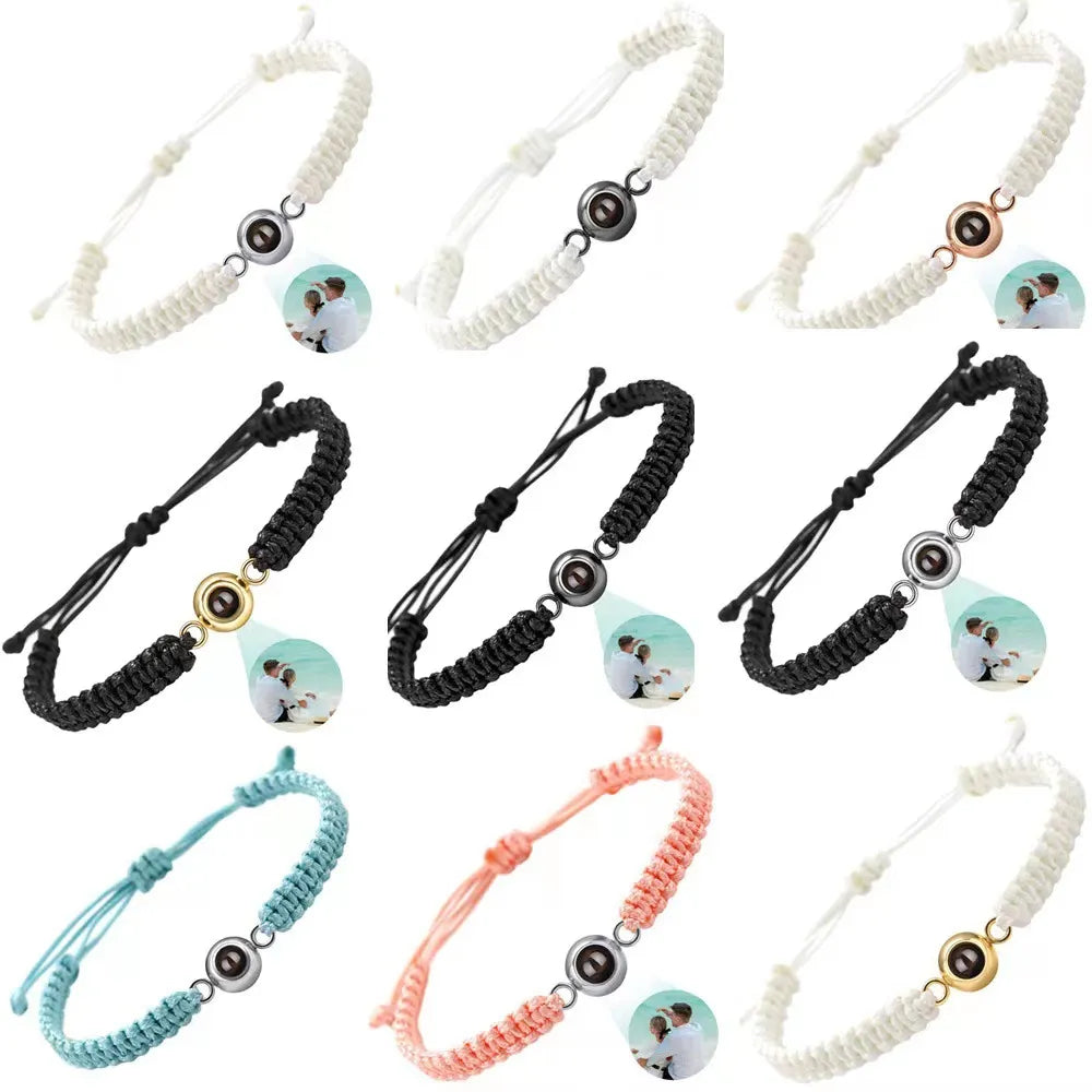 Bracelet Tissé Unisexe en Acier Titane – Élégance et Résistance