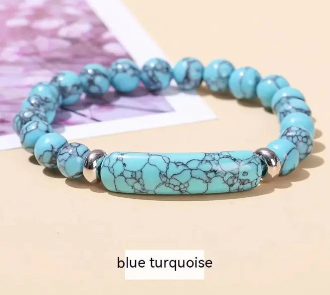 Bracelet Femme en Pierres Naturelles – 18 Styles au Choix