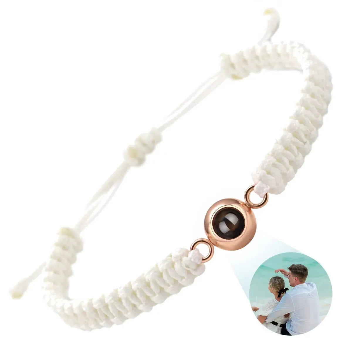 Bracelet Tissé Unisexe en Acier Titane – Élégance et Résistance