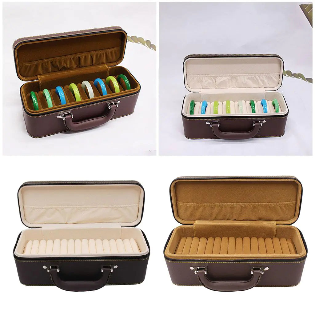 Présentoir à Bracelets Tressés – Boîte de Rangement Élégante (2 Coloris)