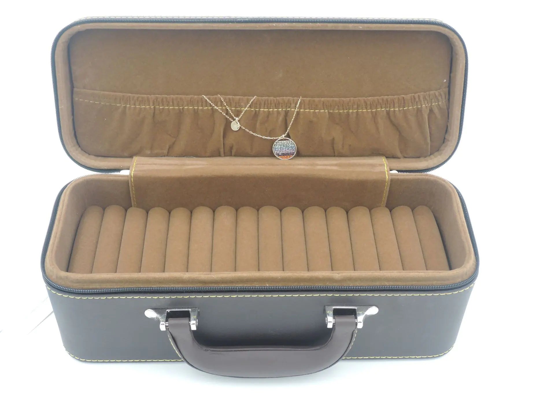 Présentoir à Bracelets Tressés – Boîte de Rangement Élégante (2 Coloris)