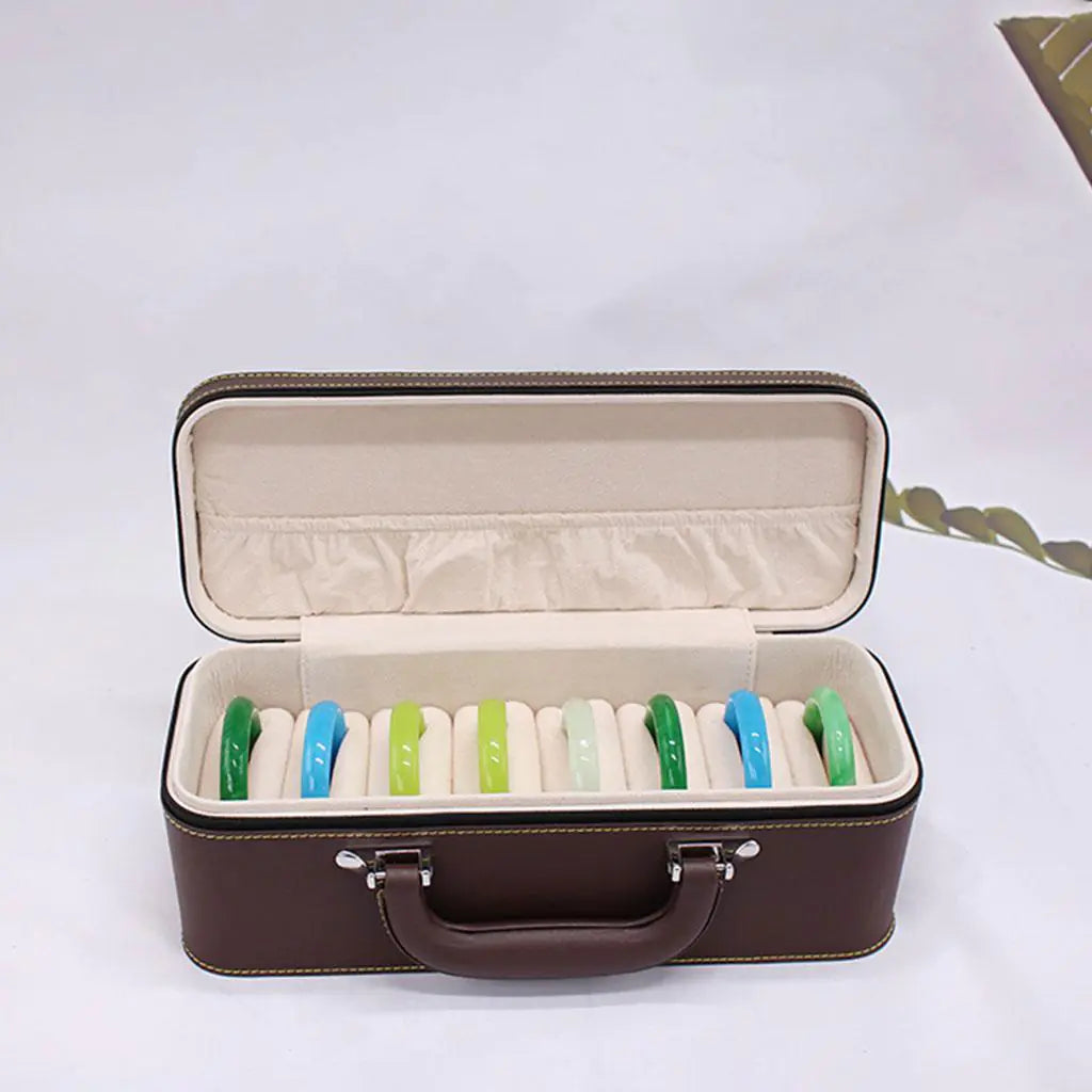 Présentoir à Bracelets Tressés – Boîte de Rangement Élégante (2 Coloris)