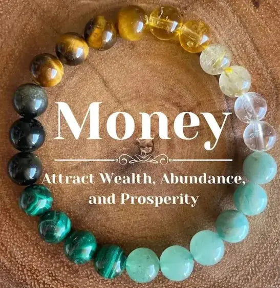 Bracelet lithothérapie – chance, protection, fertilité...